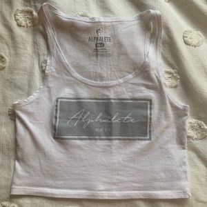 ❌SOLD❌Alphalete Cropped Tank